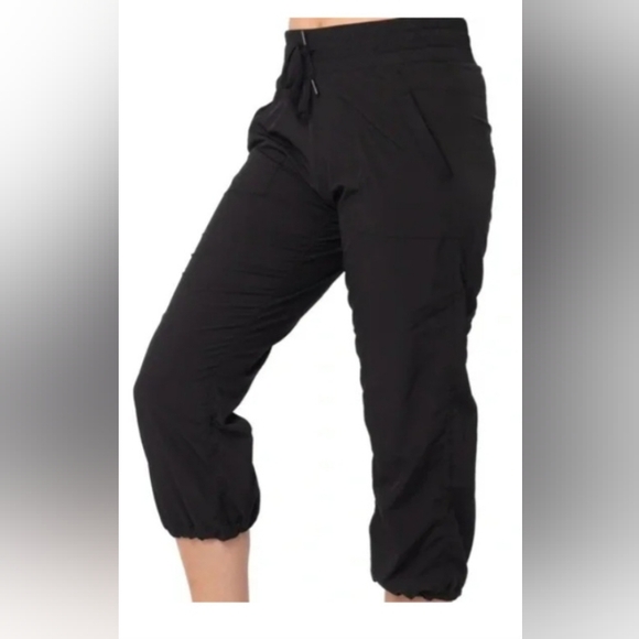 Kyodan Jogger Pants Women's Size P/S Black Drawstring Elastic Waist Pull Sporty - Picture 4 of 7